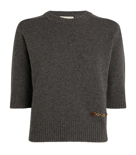 gucci couture cashmere sweater|Gucci sweatshirt women's.